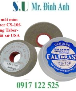 Đá mài mòn Taber CS-10F – Giải pháp kiểm tra độ mài mòn nhẹ chính xác và hiệu quả