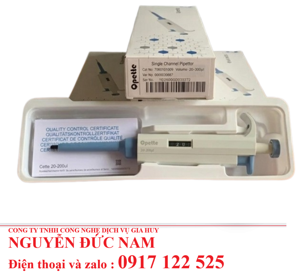 Micropipet Tự Động 1 Kênh - Động Tác Trong Phòng Thí Nghiệm Dải Đo Từ 0.1 Đến 1000ul