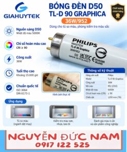 Bóng đèn so màu D50 Philips TL-D 90 Graphica 36W/952 — ảnh nhóm 3